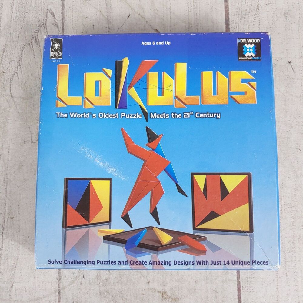 BePuzzled Dr Wood Lokulus The World's Oldest Puzzle Meets The 21st Century Game